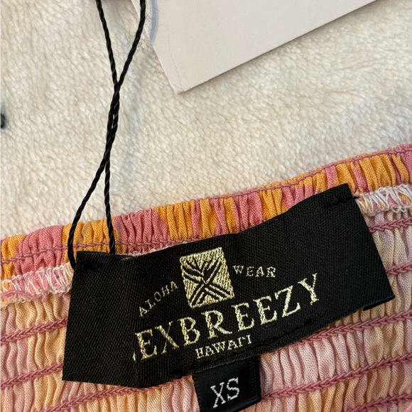 LexBreezy Pink and Orange Top - Picture 2 of 2